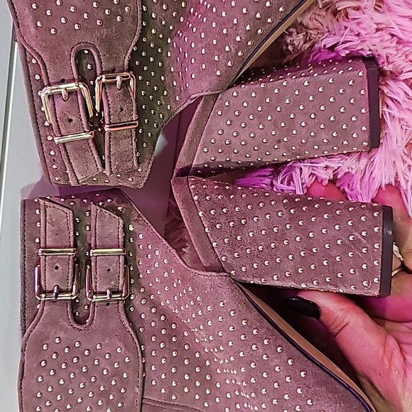 TAUPE  & gold Bootie - Picture 3 of 6